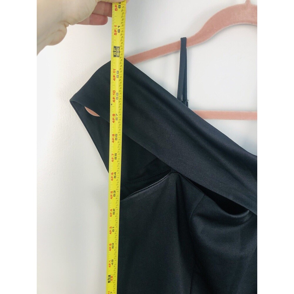 Cider Solid Off-Shoulder Asymmetrical Stitch Jump… - image 5